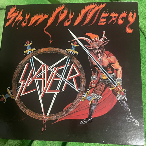 Slayer - Show No Mercy (1984 EX/EX includes Inner and catalog insert)