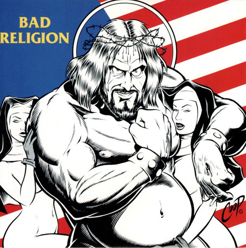Bad Religion – American Jesus 2 track 7 inch single used US 1993 NM/NM