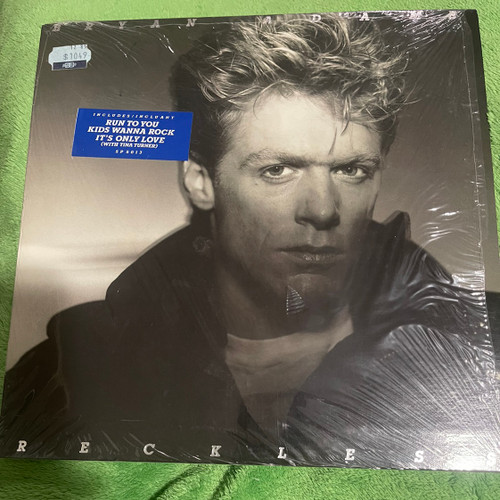 Bryan Adams - Reckless (1984 1st Canadian pressing with embossed silver text and hype -Masterdisk)