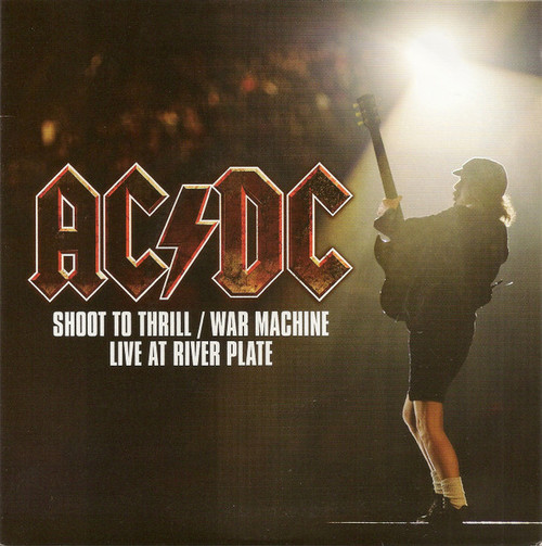 AC/DC – Shoot To Thrill / War Machine (Live At River Plate) 2 track 7 inch single used US 2011 RSD NM/NM