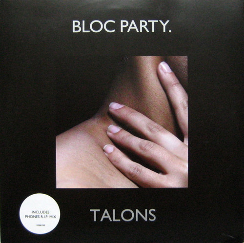 Bloc Party – Talons 2 track 7 inch single used UK 2008 NM/NM