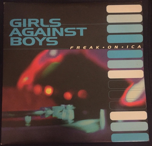 Girls Against Boys - Freak*On*Ica (1998 Blue Vinyl EX/VG+)