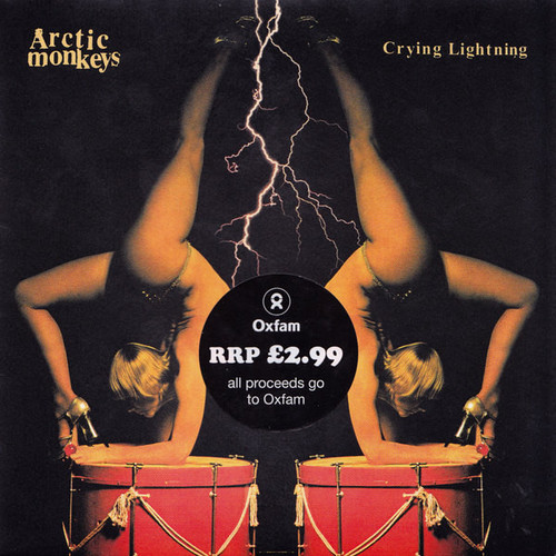 Arctic Monkeys – Crying Lightning 2 track 7 inch single used UK 2009 NM/NM