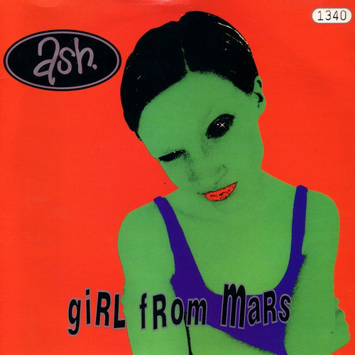 Ash – Girl From Mars 3 track 7 inch single used UK 1995 ltd. ed. numbered NM/NM