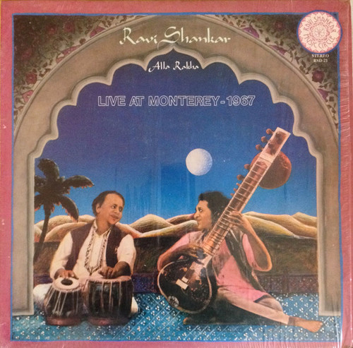 Ravi Shankar – Live At Monterey - 1967 LP used US 1981 NM/NM