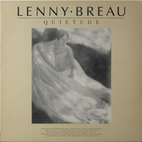 Lenny Breau & Dave Young  – Quietude LP used Canada 1985 NM/NM