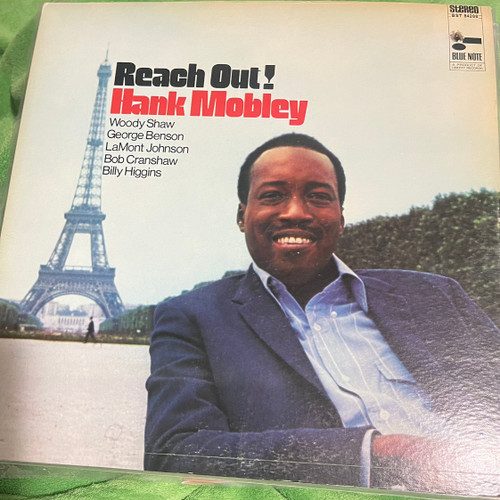 Hank Mobley - Reach Out! (1968 Liberty Blue Note EX Vinyl - Hole Punch)