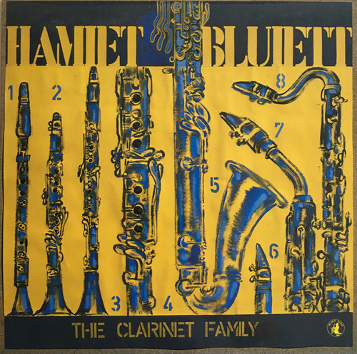 Hamiet Bluiett – The Clarinet Family LP used Italy 1987 NM/VG