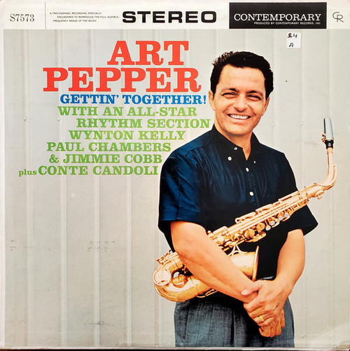 Art Pepper – Gettin' Together! LP used US 1970s reissue NM/VG+