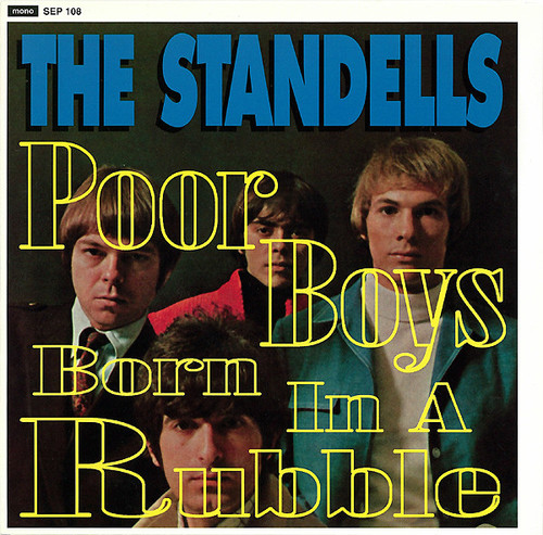 The Standells – Poor Boys Born In A Rubble 4 track ltd. ed. grey vinyl 7 inch single used US 1995 mono pressing NM/NM