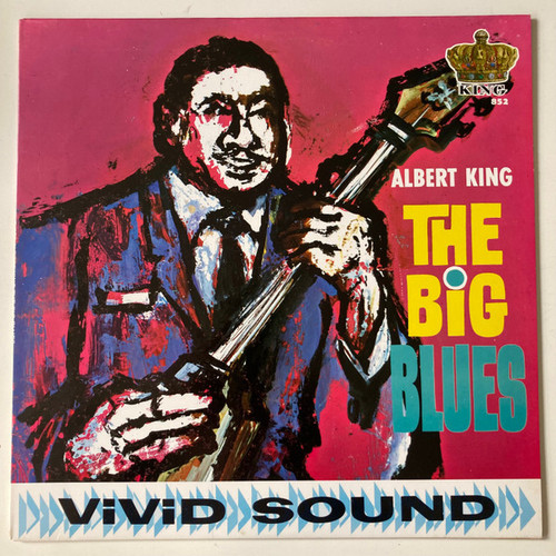 Albert King – The Big Blues LP used US 1987 reissue NM/NM
