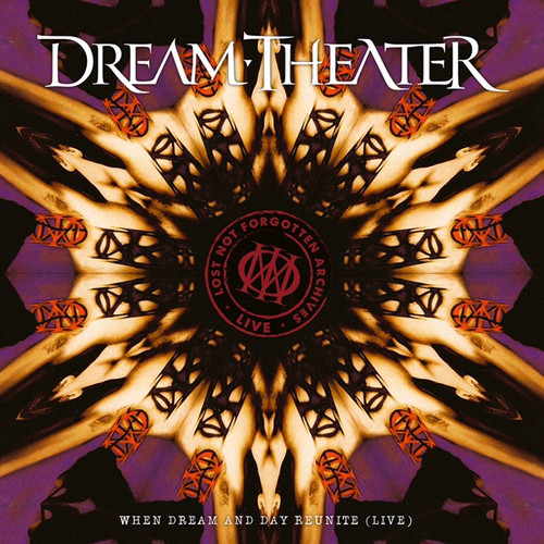 Dream Theater - When Dream And Day Reunite (Live) (2021 EU pressing, blue vinyl)