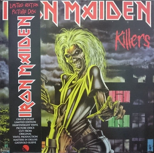Iron Maiden - Killers (Sealed Mint  2012 Limited Edition Picture Disc)