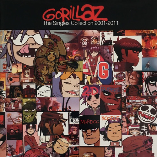 Gorillaz - The Singles Collection 2001-2011 (NM Boxset 8 x 7” 45RPM)