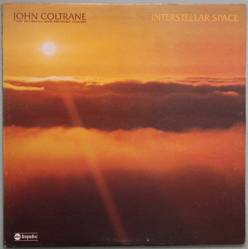 John Coltrane – Interstellar Space LP used US 1974 stereo/quad reissue NM/G