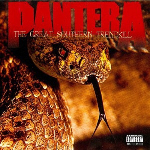 Pantera - The Great Southern Trendkill (White & Sandblasted Orange Marbled Vinyl)