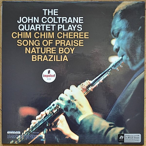 The John Coltrane Quartet - The John Coltrane Quartet Plays (2011 45RPM Analogue Productions Limited Edition Reissue)