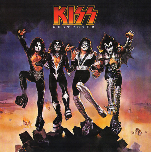 Kiss – Destroyer Resurrected (LP NEW SEALED US 2019 translucent orange vinyl)