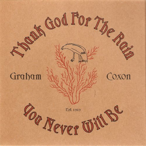 Graham Coxon (Blur) – Thank God For The Rain / You Will Never Be  (2 track red vinyl 7 inch single, used UK 2001, NM/NM)