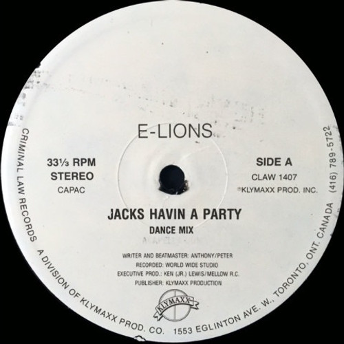 E-Lions - Jacks Havin A Party