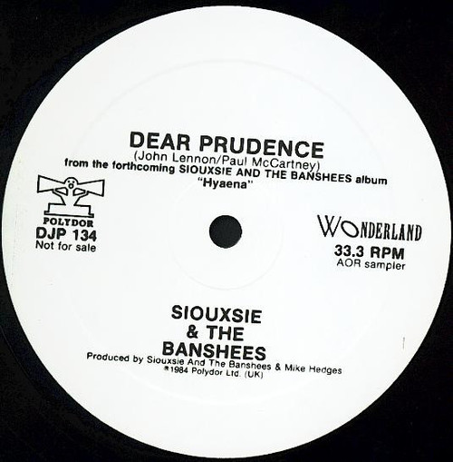 Siouxsie & The Banshees – Dear Prudence (Promo)