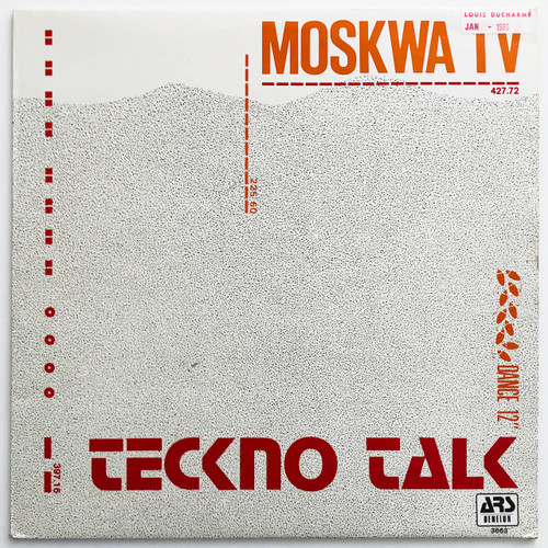 Moskwa TV – Teckno Talk (12" EX  /VG+)