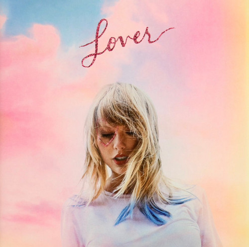 Taylor Swift - Lover (Pink & Blue vinyl) (EX+/EX+)