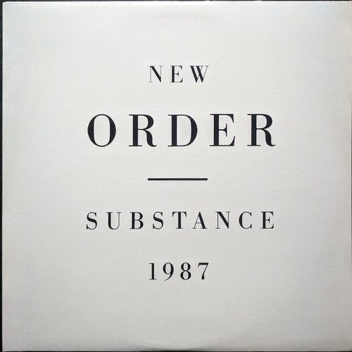 New Order - Substance (1987 Canada)