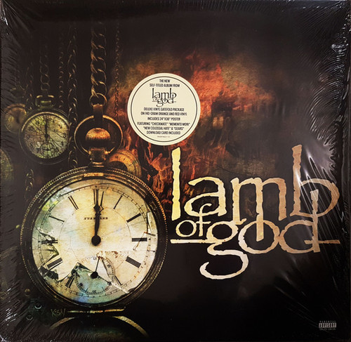 Lamb Of God – Lamb Of God (LP NEW SEALED US 2020 orange/red vinyl)