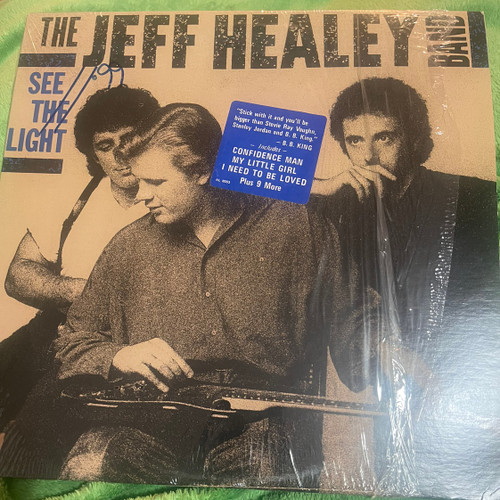 The Jeff Healey Band - See The Light  (1988 in Shrink with Hype Sticker)