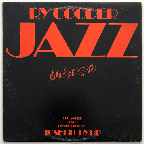 Ry Cooder - Jazz (EX / VG+)