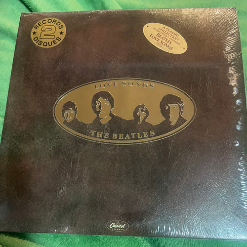 The Beatles - Love Songs (Sealed 1977 Canadian Embossed Gold Textured Cover)