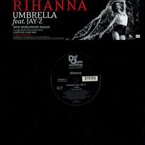 Rihanna - Jay-Z - Umbrella (2007 Promo VG/VG)