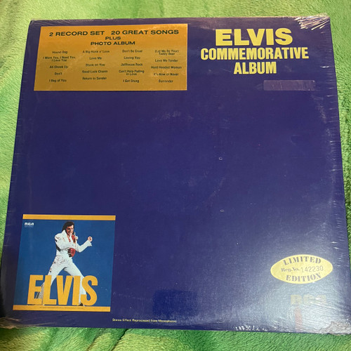 Elvis Presley - Elvis Commemorative Album (Sealed 1978 Limited Edition Numbered)