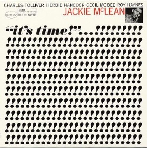 Jackie McLean — It’s Time! (US 1970 Reissue, VG+/EX)