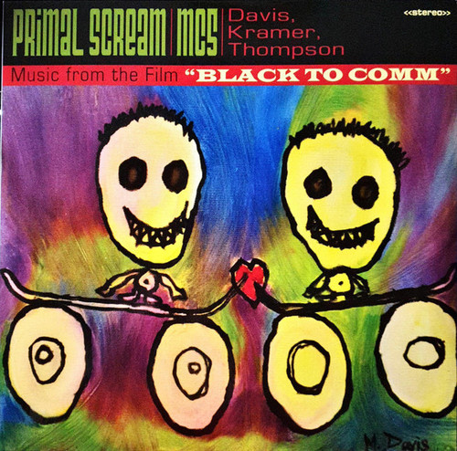 Primal Scream / MC5 / Davis, Kramer, Thompson – Music From The Film "Black To Comm" (LP used UK 2011 red vinyl NM/VG)