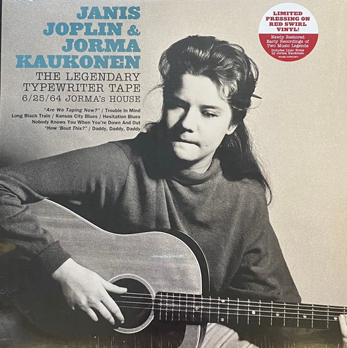 Janis Joplin - The Legendary Typewriter Tape (red swirl vinyl)