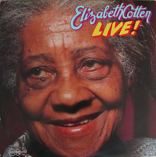 Elizabeth Cotten – Live! (LP used US 1983 VG+/VG+)