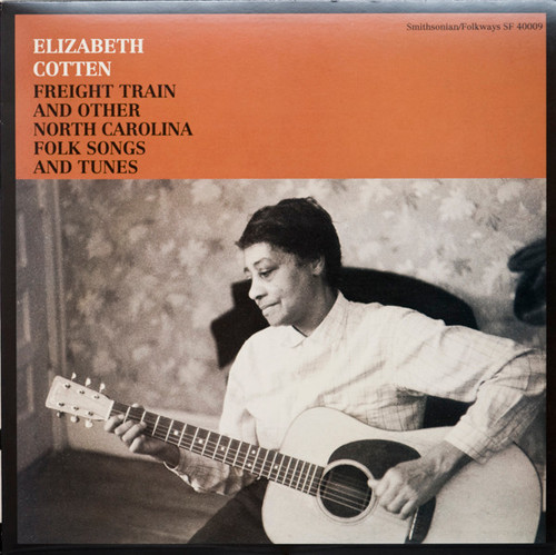Elizabeth Cotten – Freight Train And Other North Carolina Folk Songs And Tunes (LP used US 1989 reissue VG+/VG+)