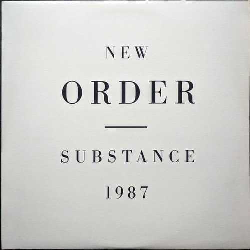 New Order - Substance (1987 Embossed Cover with Inners NM Vinyl)