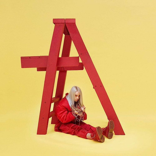 Billie Eilish - Dont Smile At Me (red vinyl) (VG/EX)