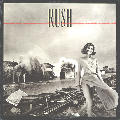 Rush – Permanent Waves (LP used Canada 1980 VG+/VG+)