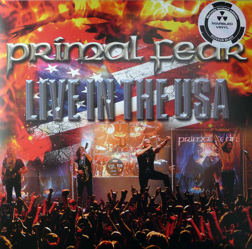 Primal Fear – Live In The USA (2 LPS NEW SEALED Europe 2020 marbled vinyl)