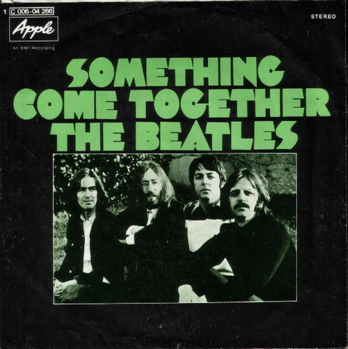 The Beatles – Something / Come Together (2 track 7 inch single used Germany 1969 VG+/VG)