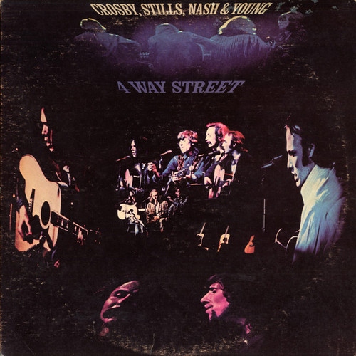 Crosby, Stills, Nash & Young – 4 Way Street (2LPs used Canada 1971 VG+/VG)