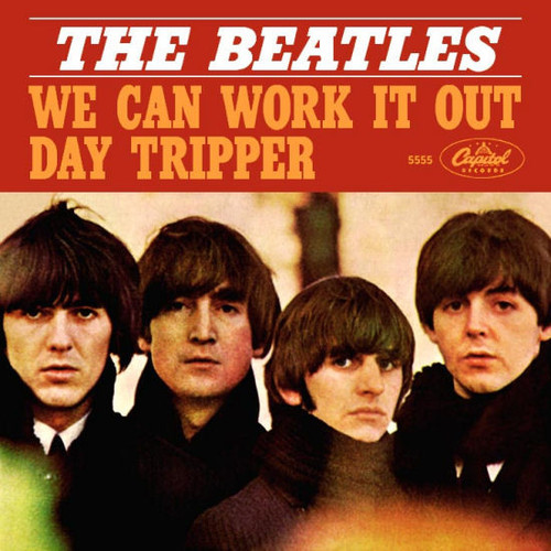 The Beatles – We Can Work It Out / Day Tripper (2 track 7 inch single used US 1965 VG+/VG)