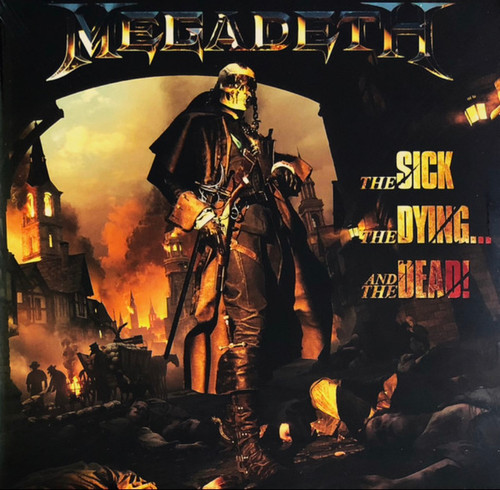 Megadeth - The Sick, The Dying... And The Dead! (Blue & teal vinyl) (NM-/EX)