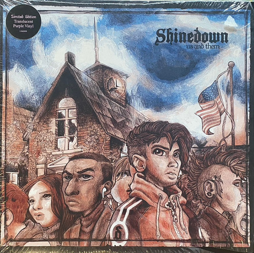 Shinedown - Us And Them (LE purple vinyl) (NM/NM)