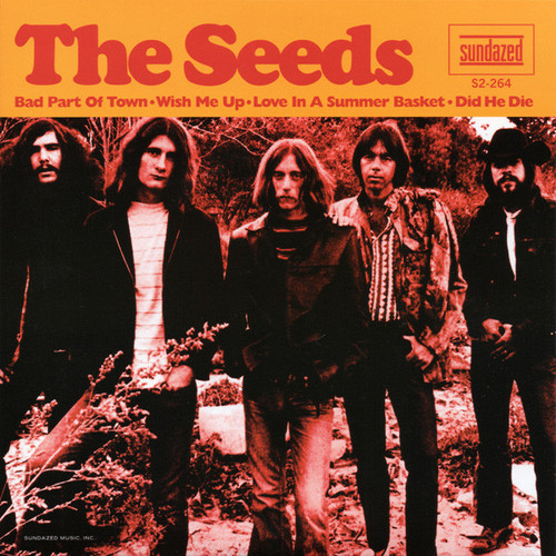 The Seeds – Bad Part Of Town / Wish Me Up / Love In A Summer Basket / Did He Die (2 x 7 inch single pack 4 tracks used UK 2013 Record Store Day release 2013 NM/NM)