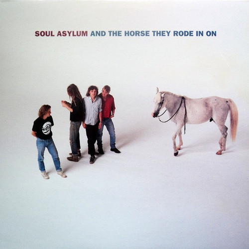 Soul Asylum - And The Horse They Rode In On (1990 Limited Edition Clear Blue Vinyl NM/NM)